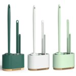 3-in-1 Wall Mounted Toilet Brush Cleaning Set