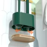 3-in-1 Wall Mounted Toilet Brush Cleaning Set