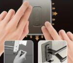 Wall-Mounted Double Towel Bar – Aluminium