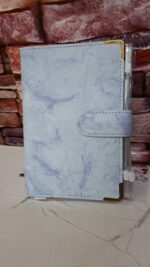 A6 Budget Planner Notebook – PU Leather Binder with Daily Expense Sheets