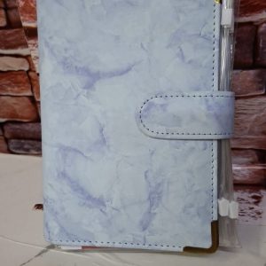 A6 Budget Planner Notebook – PU Leather Binder with Daily Expense Sheets