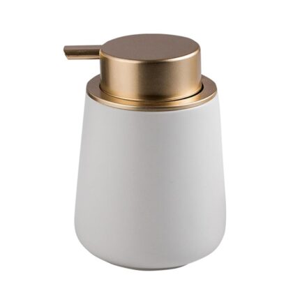 Nordic Marble Pattern Soap Dispenser 400ml Ceramic