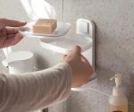 Double-Layered Soap Dish – Dual Tier Drainage ABS Bathroom Holder