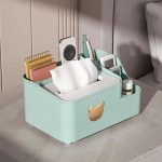 Desktop Storage Box – Compact PP Plastic for Home, Living Room & Office