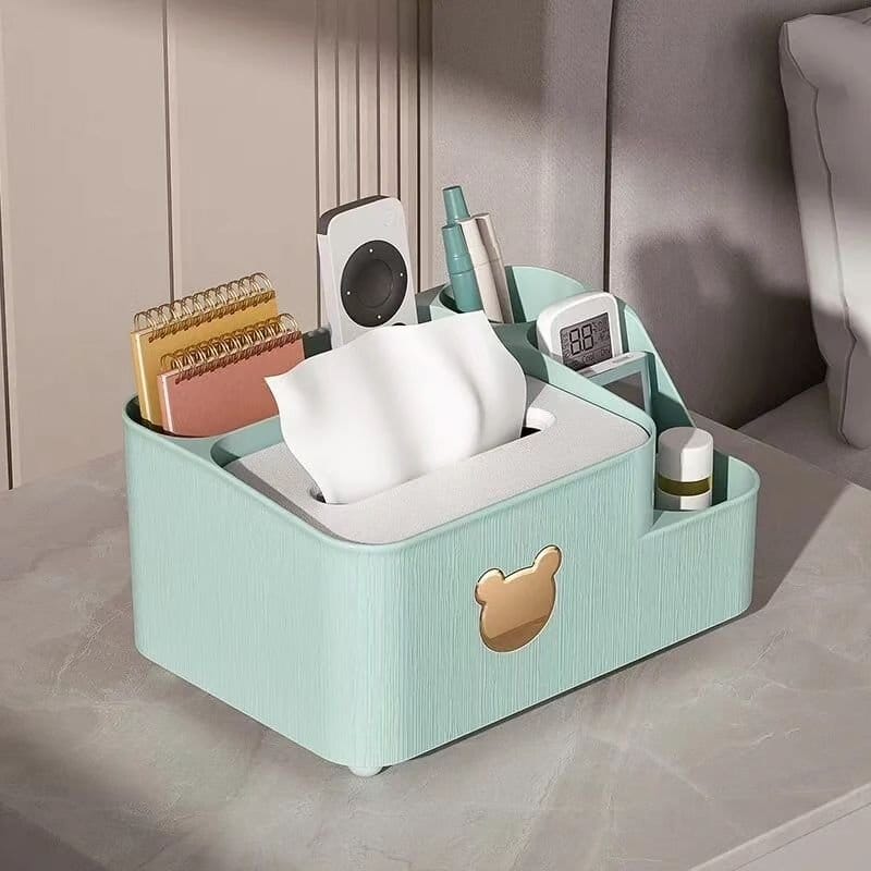 Desktop Storage Box – Compact PP Plastic for Home, Living Room & Office Desktop Storage Box – Compact PP Plastic for Home, Living Room & Office