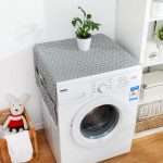 Fridge/Washing Machine Dust Cover – Cotton 54×130 cm Multipurpose Appliance Protector