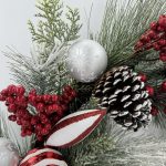Front Door Christmas Wreath Decoration 32 cm