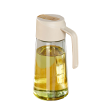 Glass Oil Dispenser – 620 ml Auto-Flip (Glass & Hard Plastic)