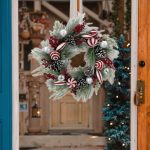 Front Door Christmas Wreath Decoration 32 cm