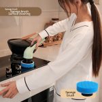Wireless Electric Cleaning Brush – Multifunctional Rotating Spin Scrubber