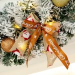 LED Christmas Garland with Ball Ornaments, Candy Canes & Eucalyptus (Battery Operated)