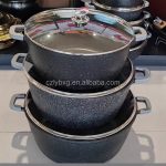 14 pcs Jamespot Granite Cookware Set