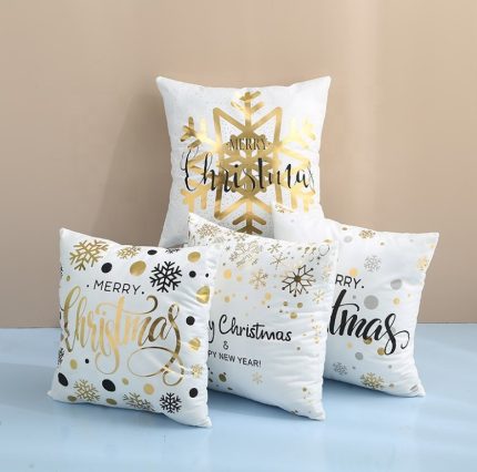 Christmas Themed Throw Pillow Cases 45 cm × 45 cm