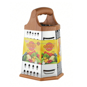 6 in 1 Grater – Premium Stainless Steel Multipurpose Kitchen Slicer & Shredder