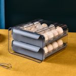 32 Pcs Egg Holder Tray – Large Capacity BPA‑Free Stackable Egg Storage Organizer