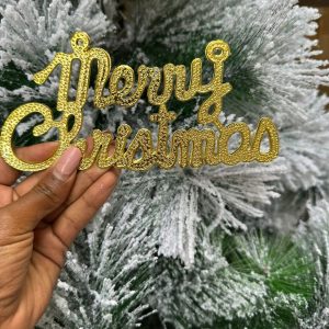 Merry Christmas Banner – Premium Holiday Wall & Outdoor Decoration