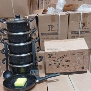 14 pcs Jamespot Granite Cookware Set