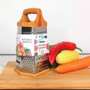 6 in 1 Grater – Premium Stainless Steel Multipurpose Kitchen Slicer & Shredder