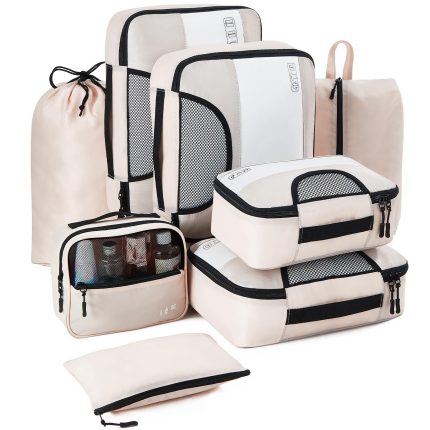 8-Piece Premium Luggage Travel Organizers Set