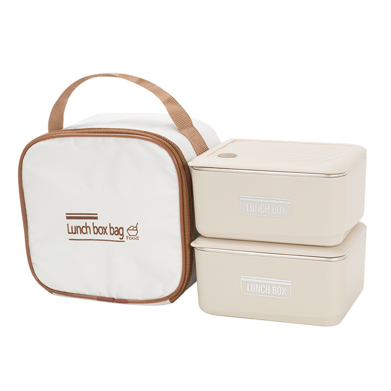 3 In 1 Lunch Insulated Set – 2 Lunch Boxes + 1 Lunch Bag (Microwave Safe, 700 ml Each) 3 In 1 Lunch Insulated Set – 2 Lunch Boxes + 1 Lunch Bag (Microwave Safe, 700 ml Each)