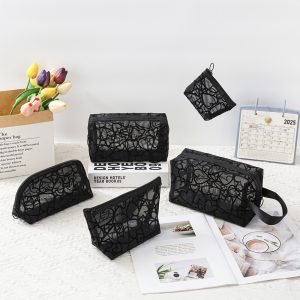 Heart Shaped Waterproof Multipurpose Travel Bag Set – 5 pcs