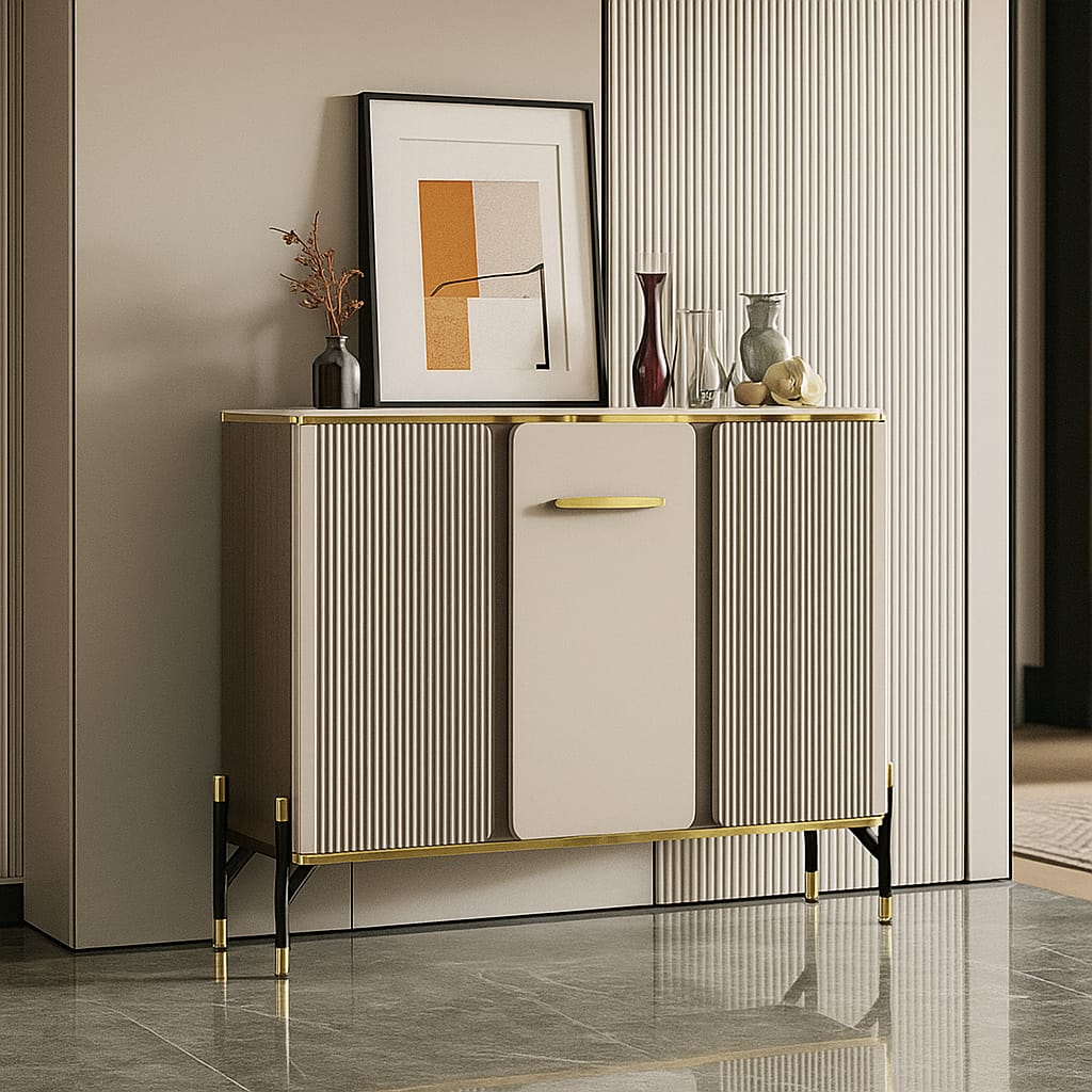 Dining Room Sideboard Buffet Cabinet – 100 cm (L) × 35 cm (D) × 95 cm (H)