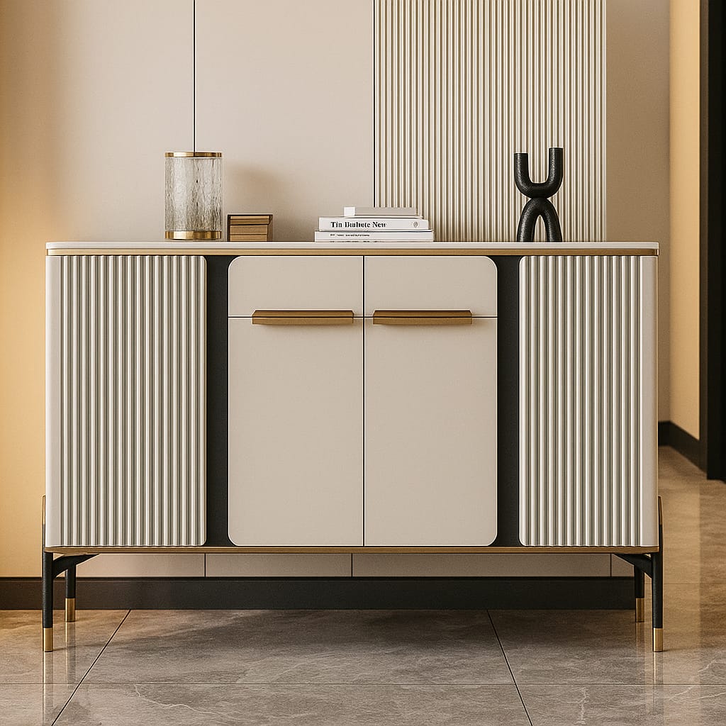 Sideboard / Buffet Cabinet – L120cm × D35cm × H95cm Sideboard / Buffet Cabinet – L120cm × D35cm × H95cm