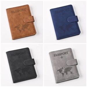 Travel Passport Holder – RFID Protection, Premium Material & Compact Design