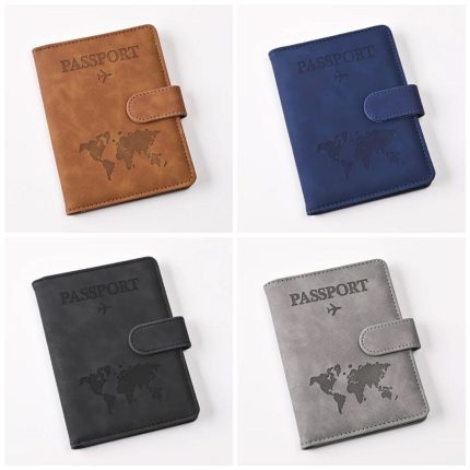 Travel Passport Holder – RFID Protection, Premium Material & Compact Design