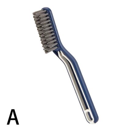 Multifunction Crevice Cleaning Brush – Hard‑Bristle Narrow Gap Cleaner