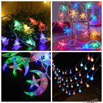LED Fairy Lights 5 M Waterproof String – Warm White for Indoor & Outdoor Decor
