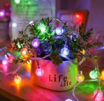 LED Fairy Lights 5 M Waterproof String – Warm White for Indoor & Outdoor Decor