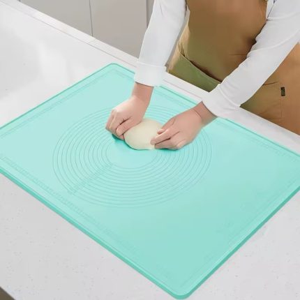 Non‑stick Silicone Kneading Mat 40×50 cm – Food‑Grade Non‑Slip Dough & Pastry Mat