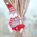 Christmas Curtain Buckles – Santa, Snowman & Reindeer Set
