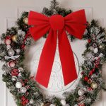 2pcs Christmas Decorative Bows