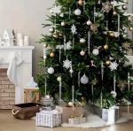 Set of 12 Crystal Clear Icicle Ornaments