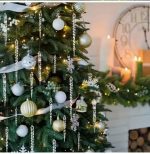 Set of 12 Crystal Clear Icicle Ornaments