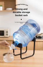 Direct Water Bucket Stand Iron Frame with Detachable Faucet – Water Dispenser Machine Pedestal
