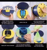 2‑in‑1 Children’s Folding Travel Toilet / Potty Training Seat – Portable Baby Potty