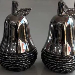 Ceramic Apple Decor Piece