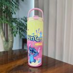 Customized Cartoon Character (Stitch) Stainless Steel Insulated Tumbler with Portable Handle