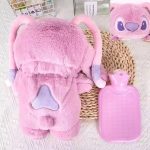 Disney Lilo & Stitch Stuffed Water Bottle for Pain Relief