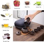 Travel Ceramic Kung Fu Teapot Set