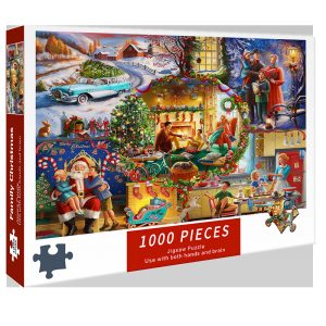 1000pcs Christmas Themed Jigsaw Puzzle
