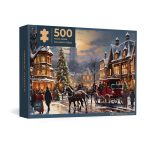 500pcs Christmas Themed Jigsaw Puzzle – Festive Holiday Challenge