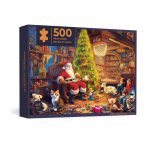 500pcs Christmas Themed Jigsaw Puzzle – Festive Holiday Challenge