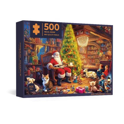 500pcs Christmas Themed Jigsaw Puzzle – Festive Holiday Challenge