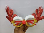 Christmas Lensless Glasses – Festive Novelty Glasses for Holiday Parties