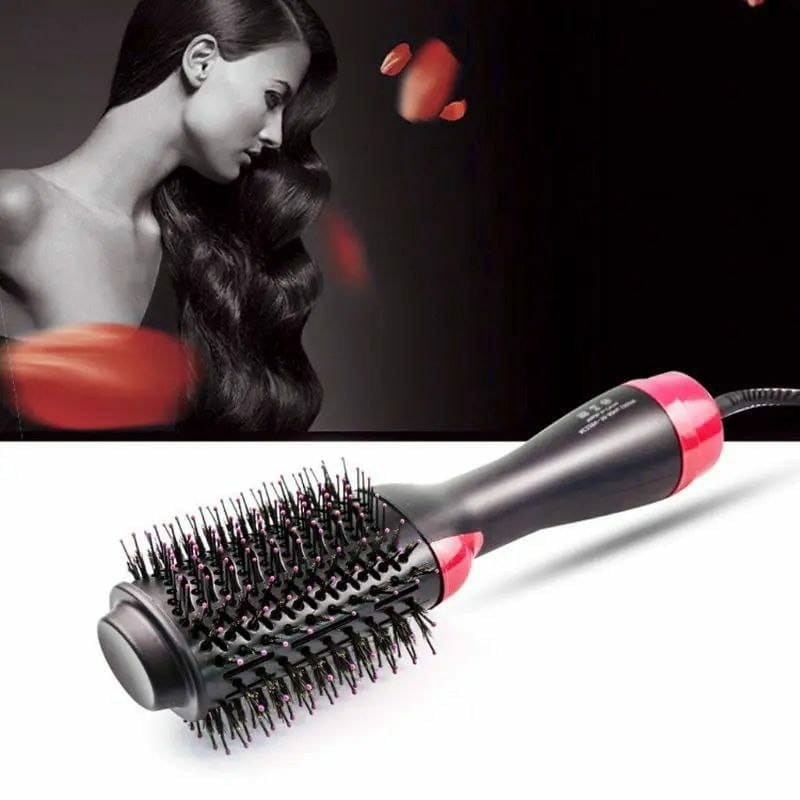 3-in-1 Hot Air Brush Hair Straightener & Dryer 3-in-1 Hot Air Brush Hair Straightener & Dryer