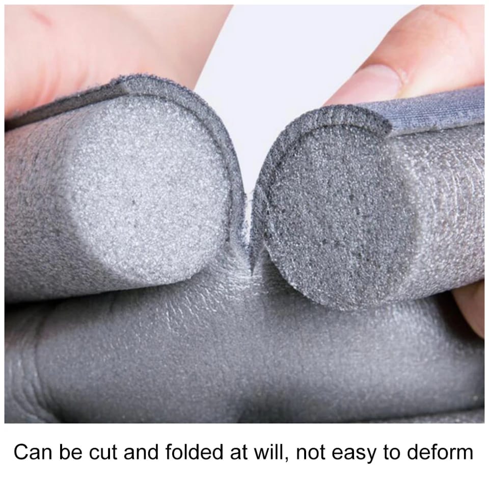 Bottom Door Sealer Strip – 1 m (Grey, Black or Brown)